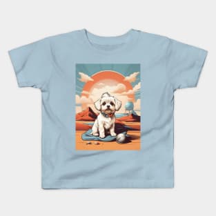 Cute Maltese Kids T-Shirt